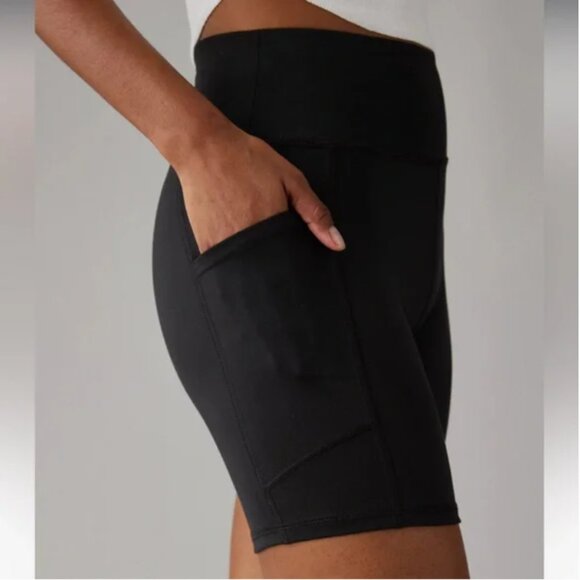 American Eagle The Everything Pocket Bike Short Black Size Small - Picture 1 of 10